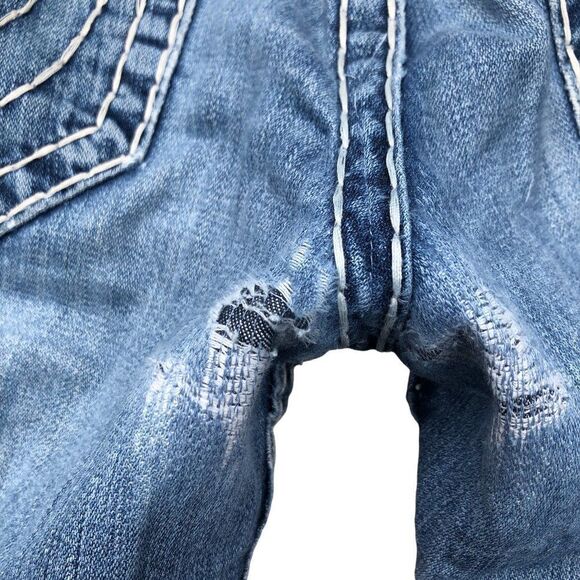 TRUE Religion Jeans Size 34 ROCCO SUPER T Blue - Picture 11 of 11